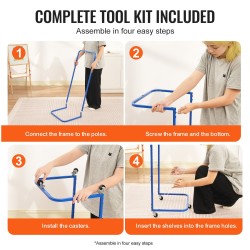 Taideteosten kuivausteline hiiliteräsrunko 25 irrotettavaa hyllyä lukittavat pyörät sopii A4 A3 A2-arkuille