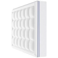 Sijauspatja kuitutäytteinen 25 4 mm 1524x2032 mm irrotettavalla pestävällä päällisellä