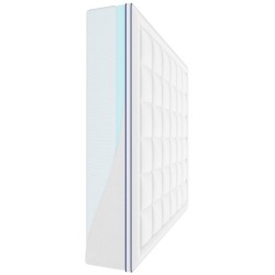 Muistivaahto- ja kuitutäytteinen sijauspatja 1930×2032 millimetriä 101,6 millimetriä paksu