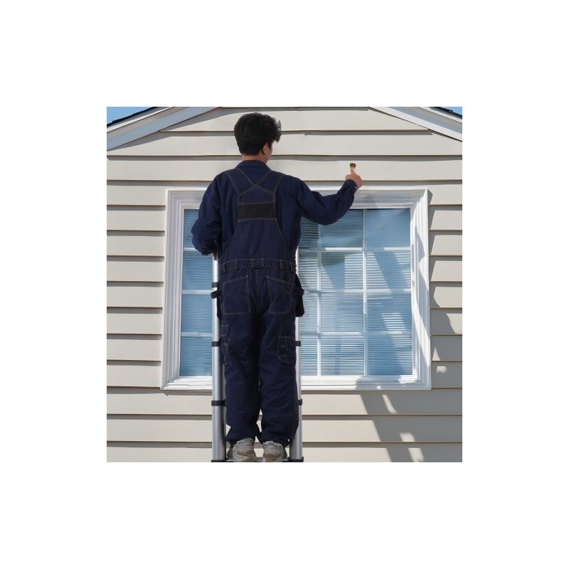 Teleskooppitikas alumiininen 5 m 170 kg kantavuus A-mallinen ja suoraksi jatkettava