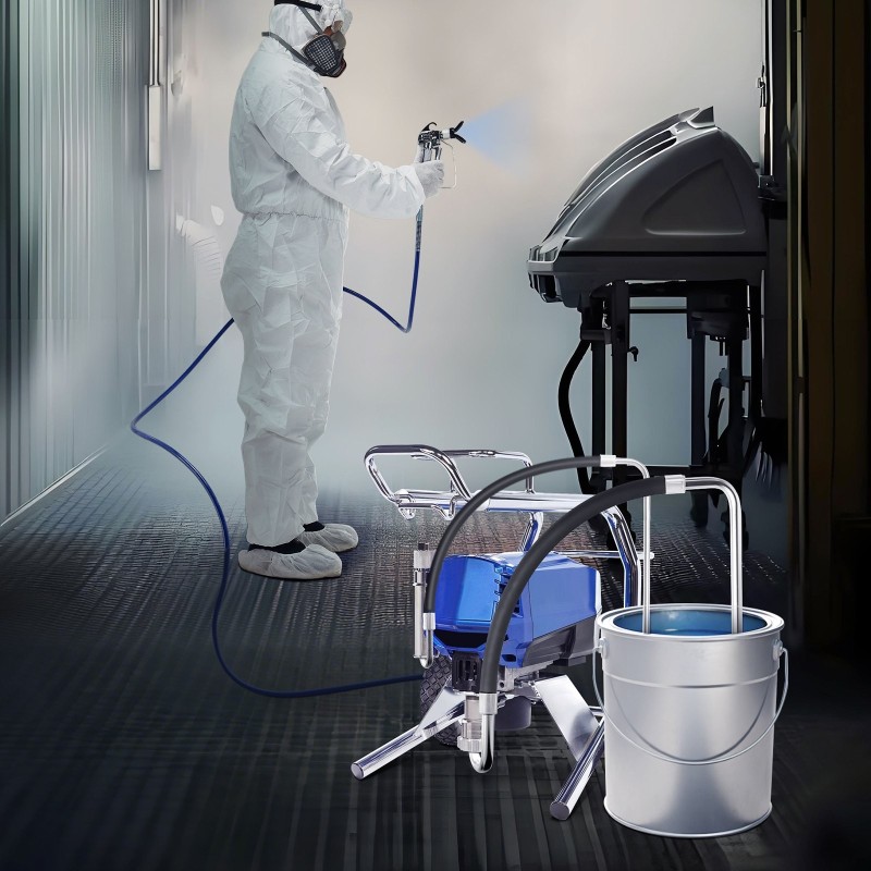 Imuletku ja paluulinjasarja alumiiniseos ja kumi ilmanpaineettomiin maalaus- ja viivamaalauskoneisiin