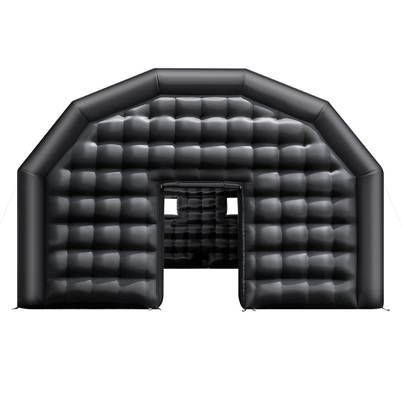 Puhallettava juhlateltta 9 x 6 x 4 m 210D kangas 1100W puhallin