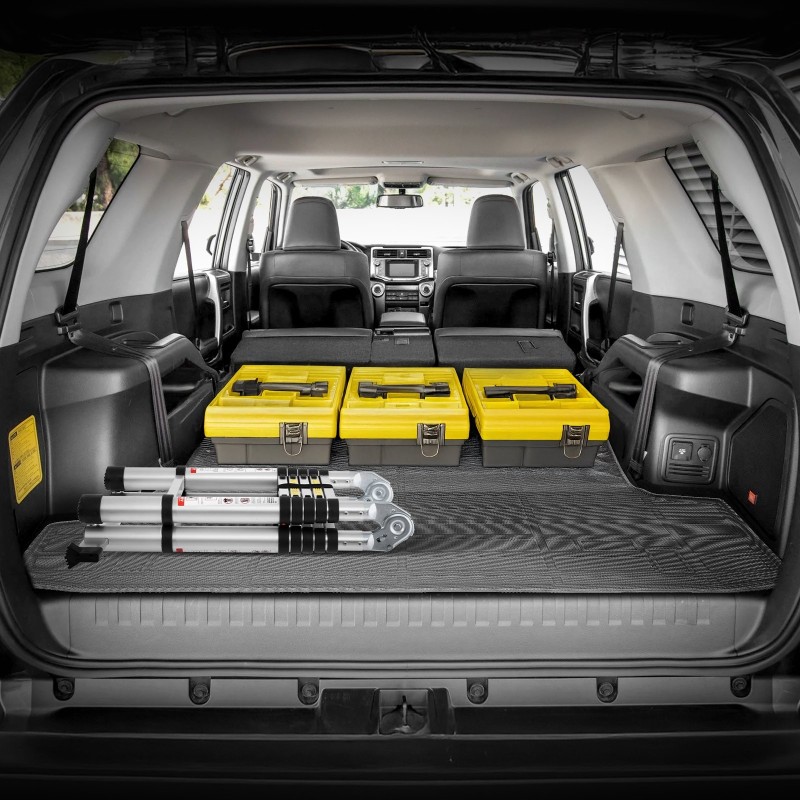 Tavaratilan matto TPE musta Toyota 4Runner 7-paikkainen 2011-2024 ilman liukutasoa