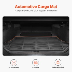 Tavaratilan suojamatto TPE-materiaali musta Toyota Camry hybridi 2018–2025 1670 x 1100 mm