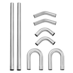 Pakoputkisarja sinkitty teräs 8-osainen yleismallinen suurihalkaisijainen liukuvilla liitoksilla