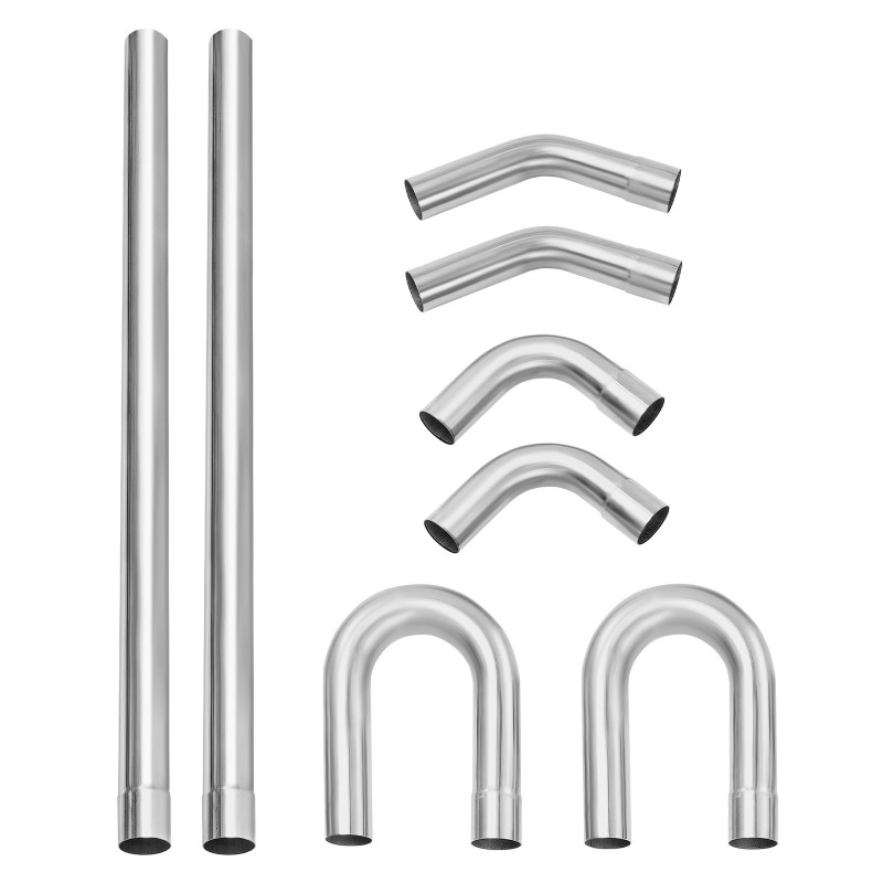 Pakoputkisarja sinkitty teräs 8-osainen yleismallinen suurihalkaisijainen liukuvilla liitoksilla