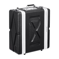 Räkkikotelo 4U ABS-muovi 317,5 mm syvyys kantokahvalla