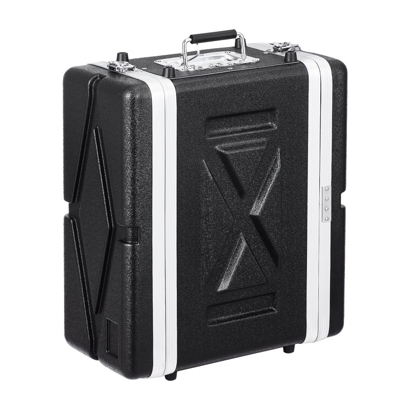 Räkkikotelo 4U ABS-muovi 317,5 mm syvyys kantokahvalla