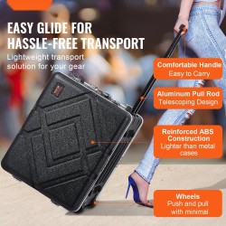 Räkkikotelo 8U ABS 480 mm syvyys kuljetukseen