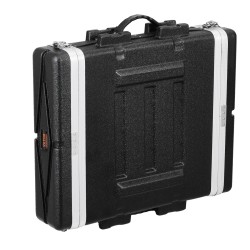 2U räkkikotelo ABS-muovinen 19-tuuman laitteille 489 mm syvä