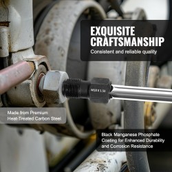 Kierteen korjaussarja 7-osainen metrinen hiiliteräs HRC45-55 sisäkierteiden korjaukseen