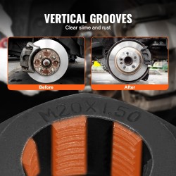 Kierteenkorjaussarja 40CR-teräs akseliin 10 kpl M20–M24 13/16 3/4 tuumaa