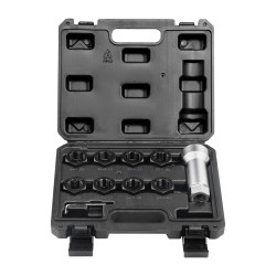 Kierteenkorjaussarja 40CR-teräs akseliin 10 kpl M20–M24 13/16 3/4 tuumaa