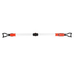 Moottoritilan työvalo ladattava 6000 mAh 2300 lm teleskooppinen 360 asteen koukku