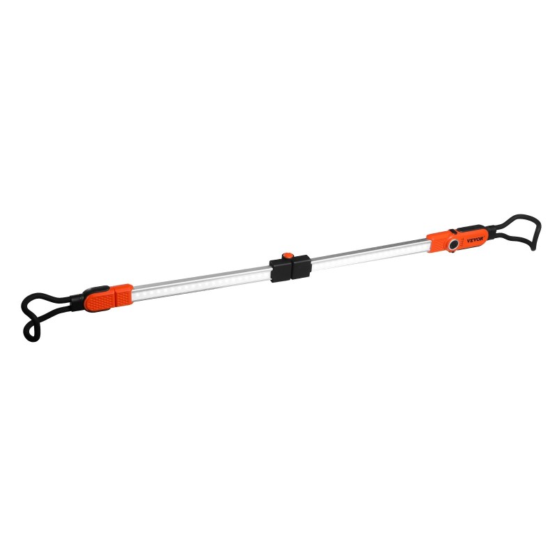 Moottoritilan työvalo ladattava 6000 mAh 2300 lm teleskooppinen 360 asteen koukku