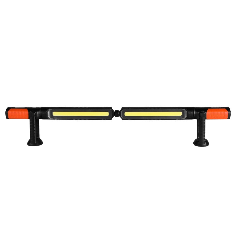 Konepellin LED-työvalo kaksiosainen magneettikiinnitys 1450 lm ladattava 4400 mAh akku