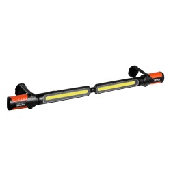 Konepellin LED-työvalo kaksiosainen magneettikiinnitys 1450 lm ladattava 4400 mAh akku