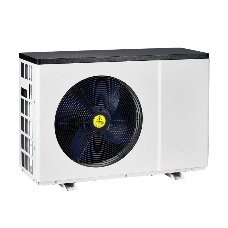 Sähköinen allaslämpöpumppu 2.51–11.38 kW 25–50 m³ hiiliteräs lämmitys ja jäähdytys