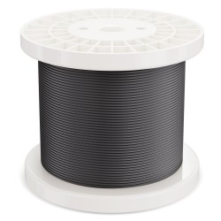 316 ruostumaton teräsvaijeri 3 18mm 152 4m 7x7 säikeet ulkokäyttöön sisältää leikkurin ja käsineet