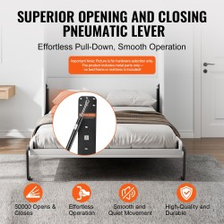 Seinäsängyn mekanismisarja täysikokoiselle sängylle kaasujousilla kaappiin taittuva tee se itse