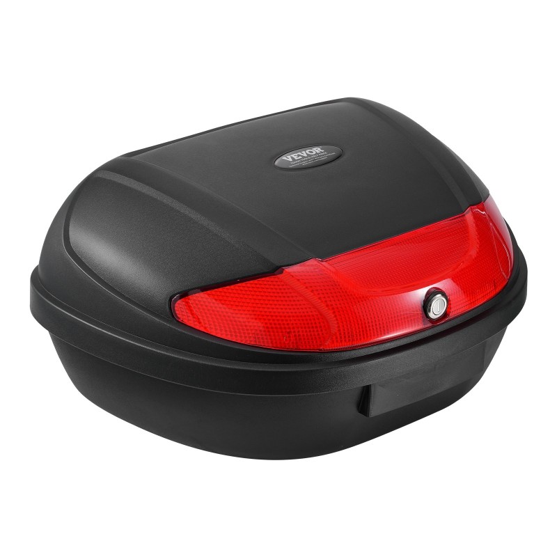 Moottoripyörän takalaukku PP-materiaali 62 l vesitiivis irrotettava monireikäinen pohjalevy heijastavilla paneeleilla musta