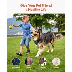 Koiran neopreeninen polvituki XL takapolvinivelle säädettävällä saranalla vasemmalle ja oikealle takajalalle