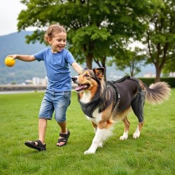 Koiran polvituki neopreeni XL vasemmalle takajalalle saranoitu stabilisaattori heijastavilla reunuksilla