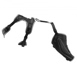 Koiran polvituki neopreeni XL vasemmalle takajalalle saranoitu stabilisaattori heijastavilla reunuksilla