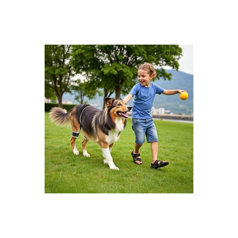 Koiran lonkkatukiliivi hengittävä verkkokangas ja neopreeni XL lonkan ja lantion tukeen