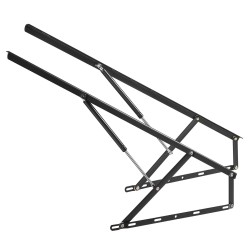 Sängynnostosarja teräs 59x71 tuuman sängylle 70 kilogramman kantavuus kaasujousilla