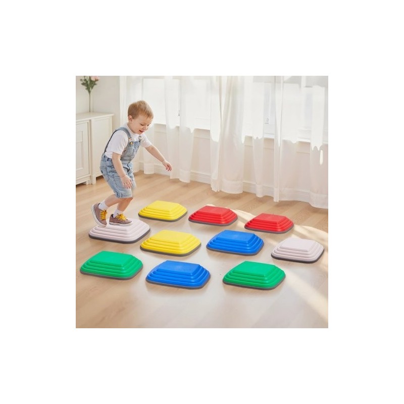 Tasapainokivet 10 kpl PP ja TPE materiaalia liukumattomilla pinnoilla