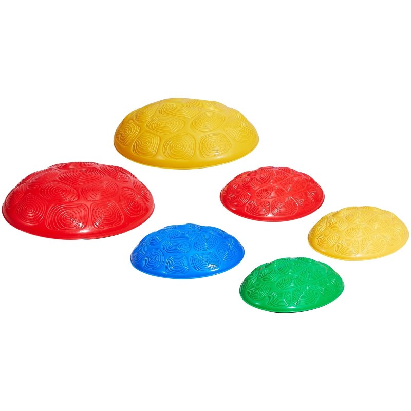 Tasapainokivet 6 kpl kilpikonnan muotoiset 3–8-vuotiaille sisä- ja ulkoleikkeihin