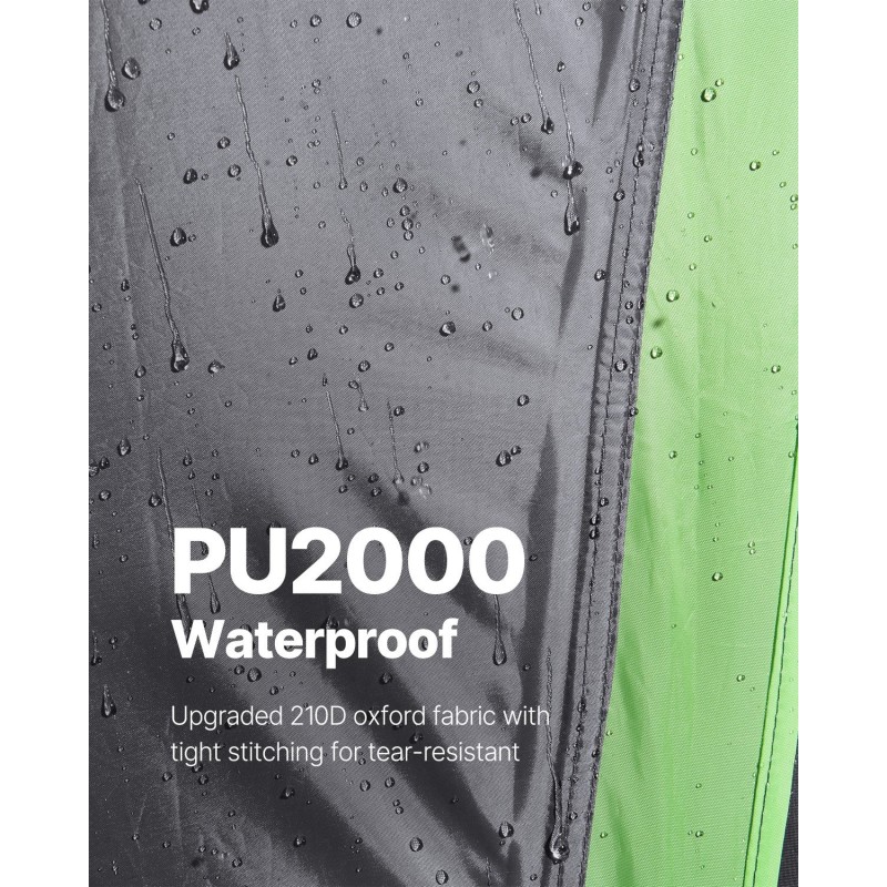 Lavateltta 210D Oxford-kangas PU2000-vesipilarilla vedenpitävä 2–3 hengelle sopii 8.0–8.2 jalan pituiselle lavalle