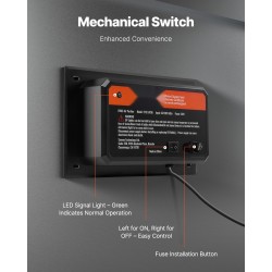 Kanavaan asennettava UV-C-ilmanpuhdistin 36 W PC-runkoinen 411 mm mukana varalamppu
