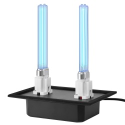 Ilmanvaihtokanavan UV C ilmanpuhdistin 18 W pitkäikäisellä lampulla sopii koteihin ja toimistoihin