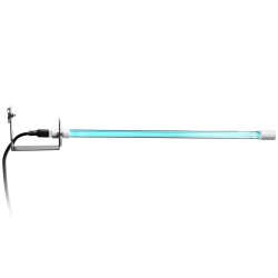 Ilmanpuhdistin ilmastointikanavaan teräs 25W UV UVC 17 tuumaa magneettikiinnitys mukana vaihtopolttimo