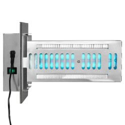 Ilmanvaihtokanavaan asennettava alumiininen 18W 9-tuumainen ilmanpuhdistin PCO-tekniikalla