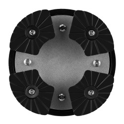 Taittuva alumiininen kävelykeppi 8 portainen 770 940 mm 4 haarainen jalusta kantavuus 113 kg sininen