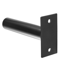 Seinään asennettava rautainen levypainoteline 2 tuumaisille 150 kg kuormankesto 4 kpl