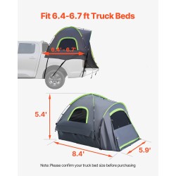 Lava-autoteltta 210D Oxford kangas PU2000 vesitiivis sopii 6,4–6,7 jalan lavaan 2–3 hengelle