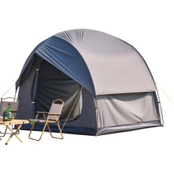 SUV teltta kaksikerroksinen 210T Oxford PU2000mm 2400 2400 mm 5 8 hengelle
