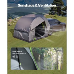 SUV-teltta kaksikerroksinen 210T Oxford PU2000mm 2400×2400 mm 5–8 hengelle