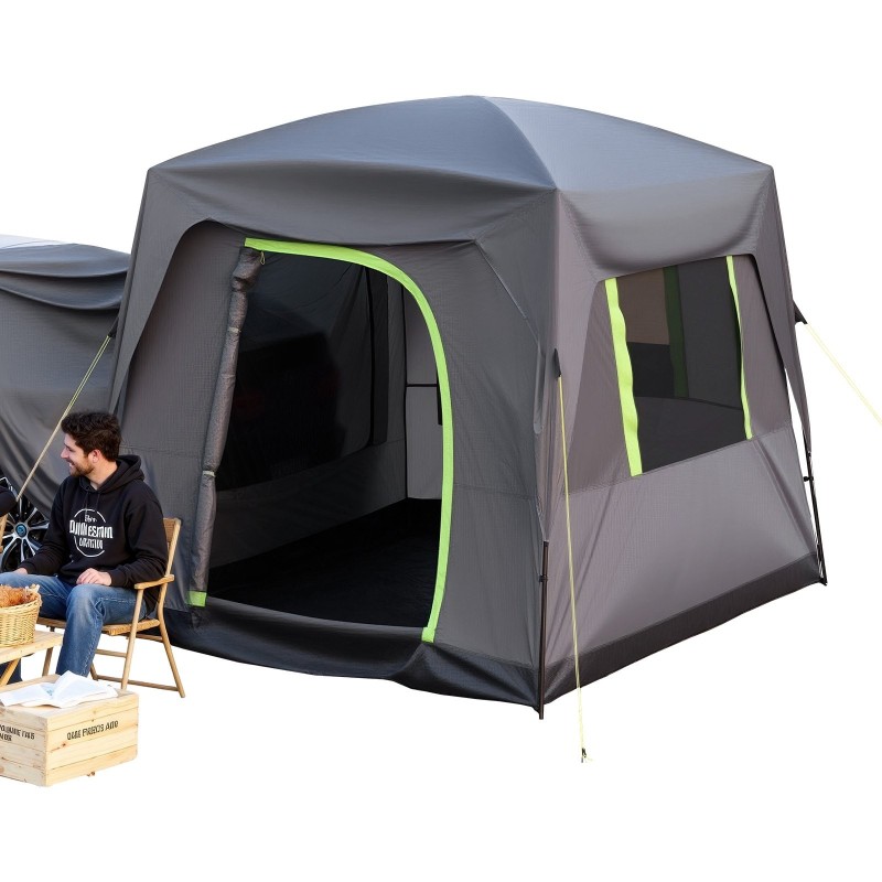 SUV-teltta 2480x3080x2300 mm 210T Oxford-kangas PU2000-vedenpitävyys kaksikerrosrakenne 5-8 hengelle