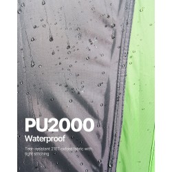 SUV teltta 305x310x230cm kaksikerroksinen vedenpitävä 5–8 henkilölle