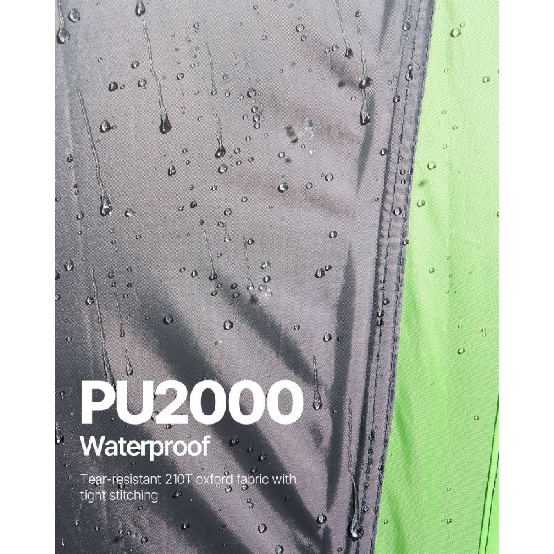 SUV teltta 305x310x230cm kaksikerroksinen vedenpitävä 5–8 henkilölle