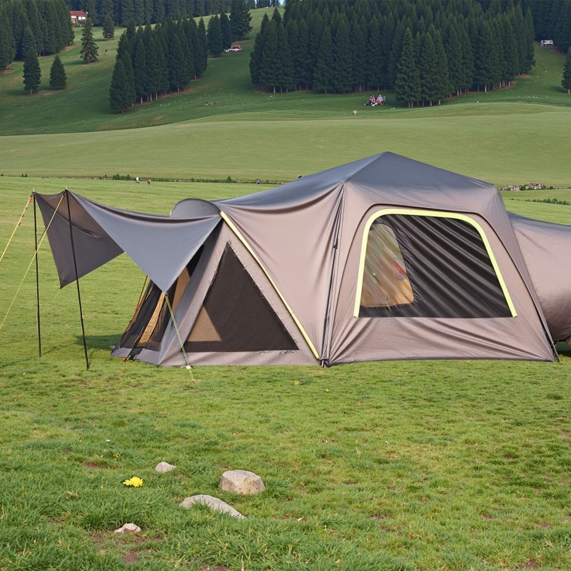 SUV teltta 305x310x230cm kaksikerroksinen vedenpitävä 5–8 henkilölle