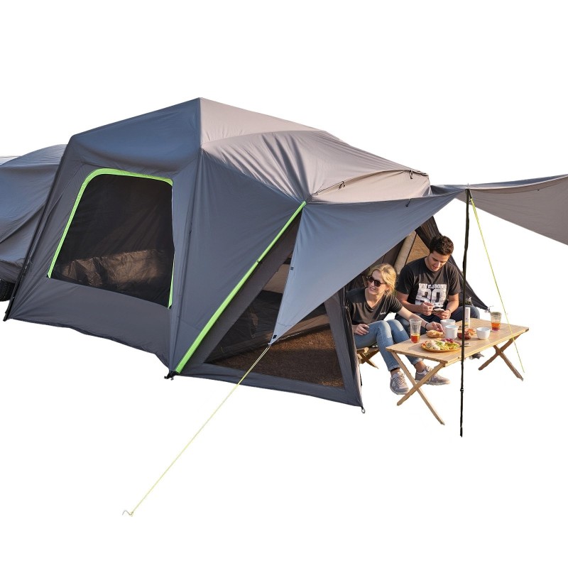 SUV teltta 305x310x230cm kaksikerroksinen vedenpitävä 5–8 henkilölle