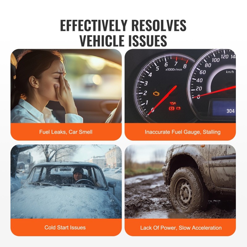 Korkeapaineinen sähköinen polttoainepumppu ruostumatonta terästä DC12V Buick Chevrolet GMC L4 2.4L 2010–2017