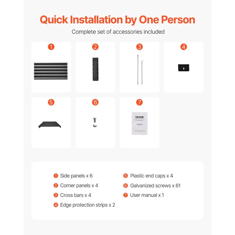 Korotettu kasvilava aluzink-pinnoitettu 1800 x 900 x 600 mm avopohjalla puutarhaan