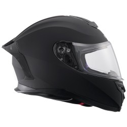 Täyskaskoinen ABS-moottoripyöräkypärä ECE-hyväksytty koko S 55–56 cm kaksinkertainen visiiri Bluetooth-valmius